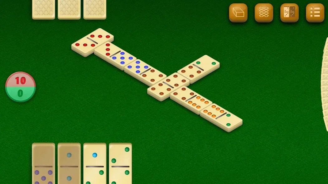 Dominoes (Домино)  [МОД Menu] Screenshot 1