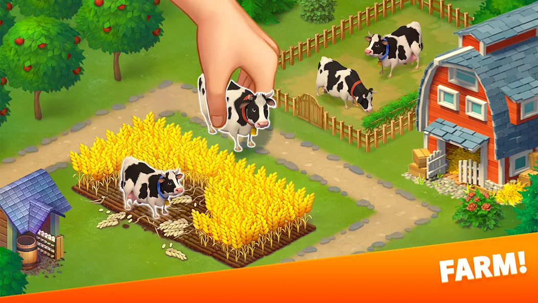 Klondike Adventures: Farm Game  [МОД Бесконечные монеты] Screenshot 4