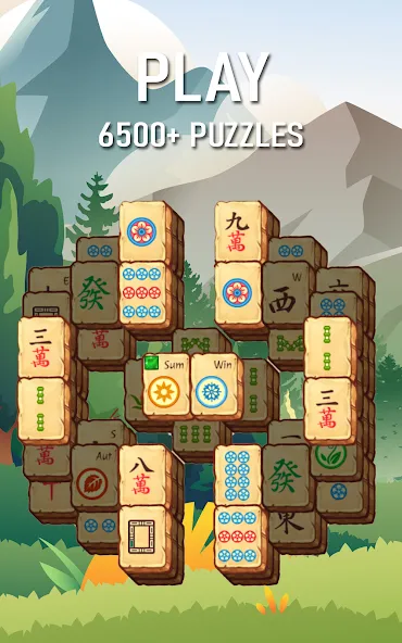 Mahjong Treasure Quest: Tile!  [МОД Бесконечные деньги] Screenshot 1