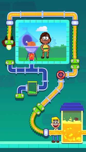 Flow Legends: Pipe Games (Флоу Легенды)  [МОД Бесконечные деньги] Screenshot 2