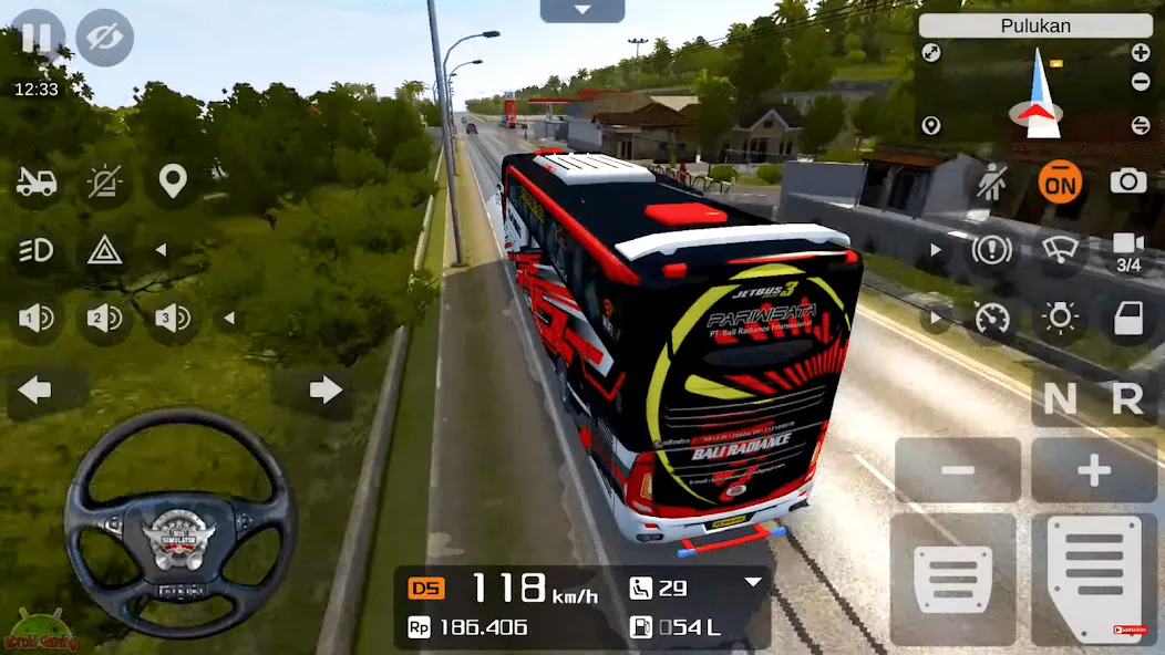 Coach Tourist Bus City Driving  [МОД Много денег] Screenshot 2