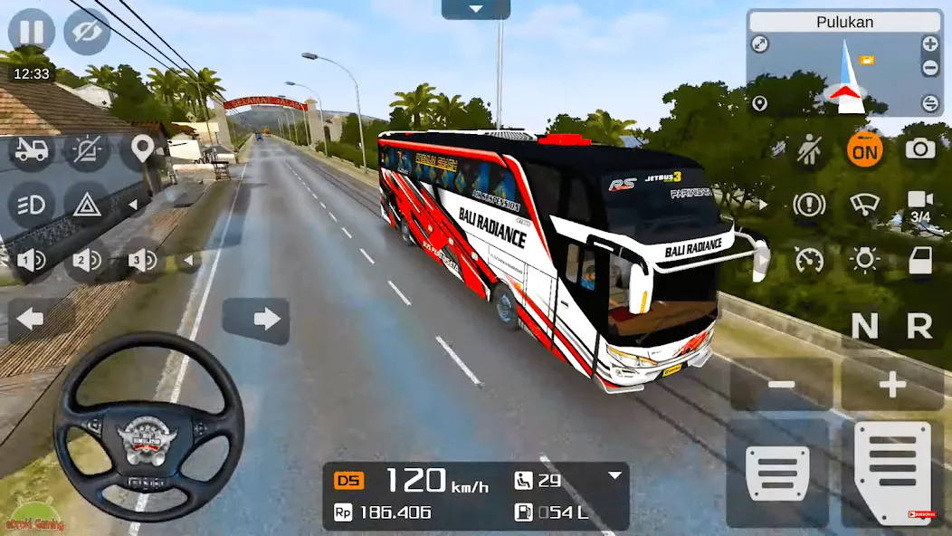 Coach Tourist Bus City Driving  [МОД Много денег] Screenshot 4