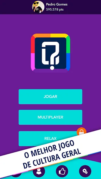 Quizit - Trivia Português (Квизит)  [МОД Unlimited Money] Screenshot 1