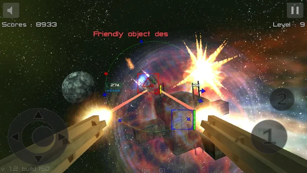 Gunner : Space Defender (Lite) (Ганнер Фриспейс Дефендер Лайт)  [МОД Menu] Screenshot 3