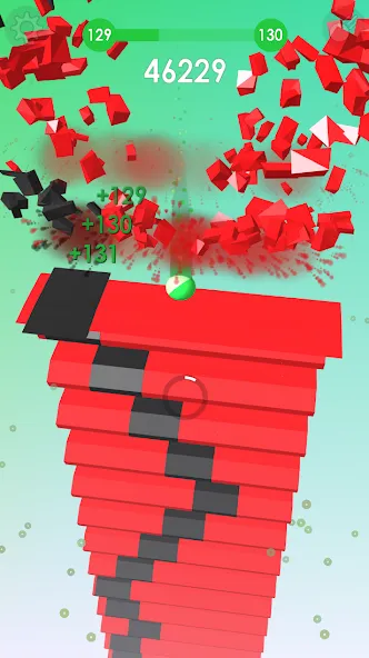 Ball: Blast colorful bricks 3d  [МОД Menu] Screenshot 2