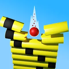 Взломанная Ball: Blast colorful bricks 3d  [МОД Menu] - полная версия apk на Андроид