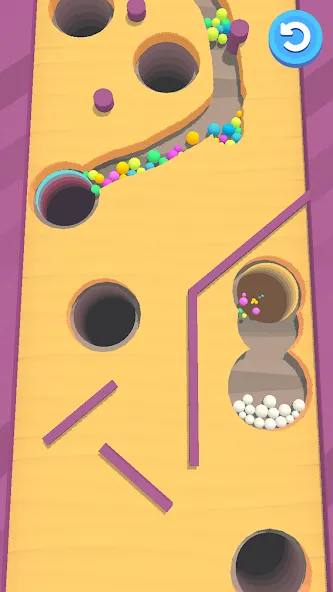 Sand Balls - Puzzle Game (Сэнд Боллс)  [МОД Бесконечные деньги] Screenshot 3