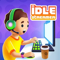 Скачать взлом Idle Streamer - Tuber game (Айдл стример)  [МОД Unlocked] - последняя версия apk на Андроид