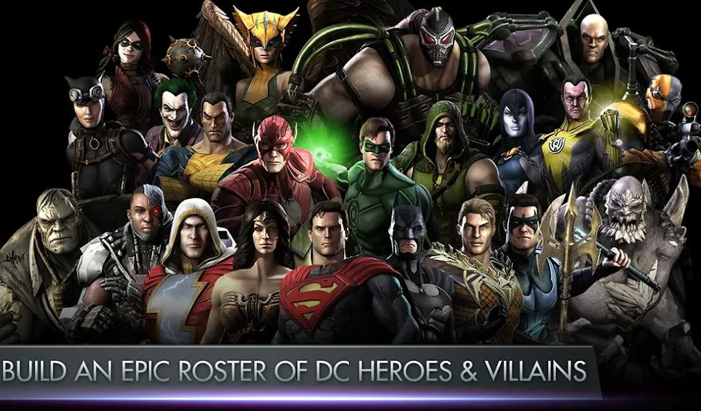 Injustice: Gods Among Us (Инжастис)  [МОД Menu] Screenshot 1