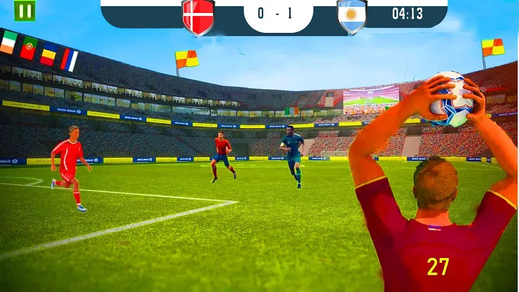 ultimate football game 2024  [МОД Меню] Screenshot 1