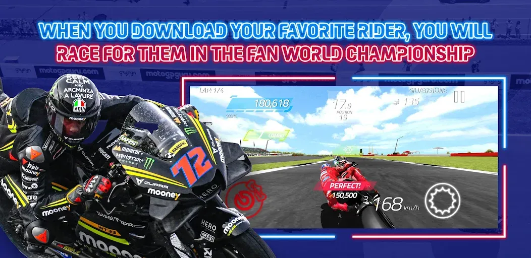 MotoGP Racing '23  [МОД Бесконечные деньги] Screenshot 4