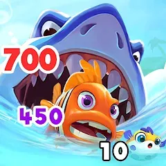 Скачать взломанную Fish Go.io - Be the fish king  [МОД Menu] - полная версия apk на Андроид