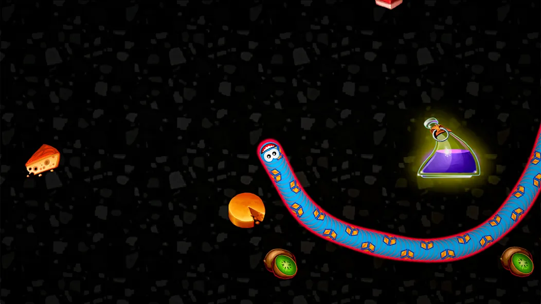 Worms Zone .io - Hungry Snake  [МОД Menu] Screenshot 4