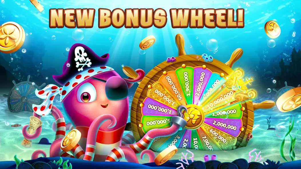 Gold Fish Casino Slot Games (Голдфиш)  [МОД Много монет] Screenshot 5