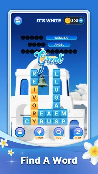 Word Search Block Puzzle Game  [МОД Все открыто] Screenshot 1