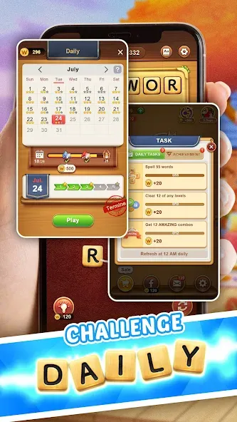 Word Connect (Ворд Коннект)  [МОД Много денег] Screenshot 4