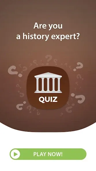 World History Quiz  [МОД Бесконечные монеты] Screenshot 1