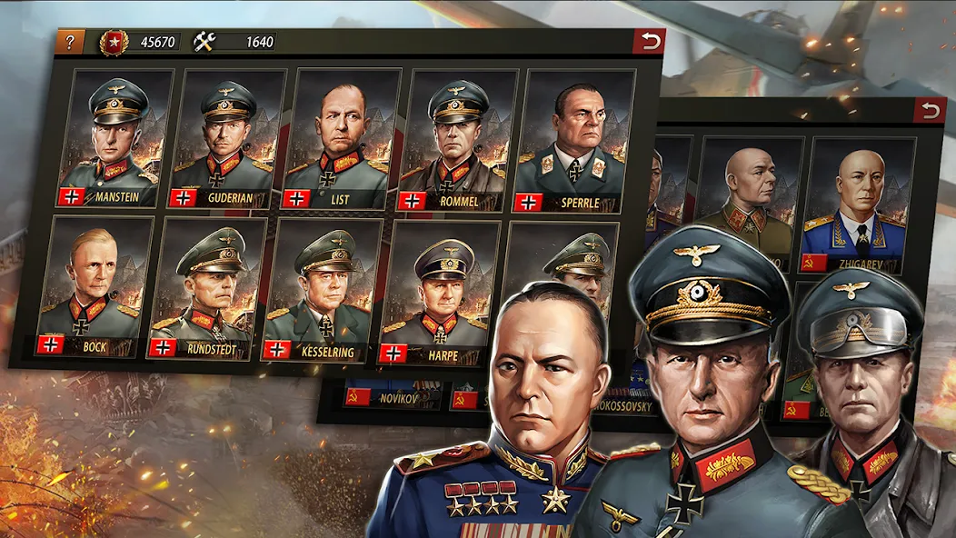 World War 2:WW2 Strategy Games (Вторая мировая война)  [МОД Много денег] Screenshot 2