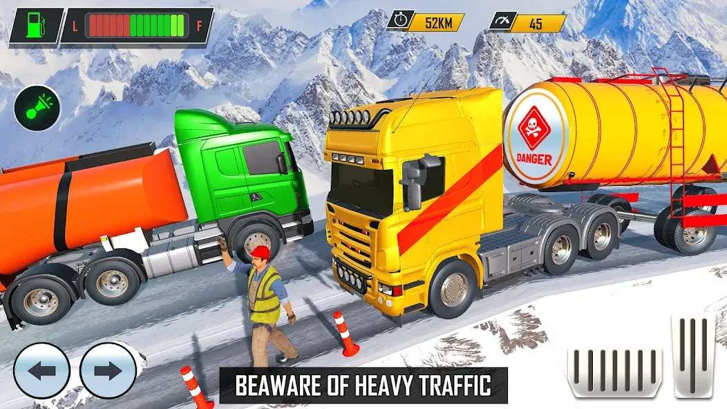 Offroad Oil Tanker Truck Games (Оффроуд Игры на машинецистерне для нефти)  [МОД Menu] Screenshot 4