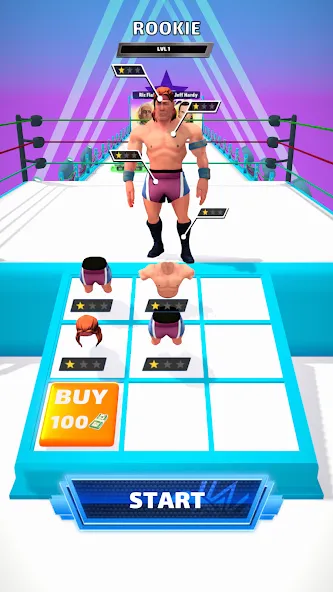 Wrestling Trivia Run (Рестлинг Тривия Ран)  [МОД Menu] Screenshot 3