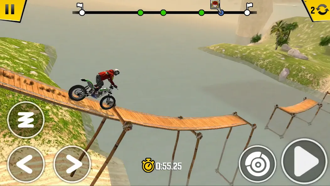 Trial Xtreme 4 Bike Racing (Триал Экстрим 4 Гонки на мотоциклах)  [МОД Много монет] Screenshot 1