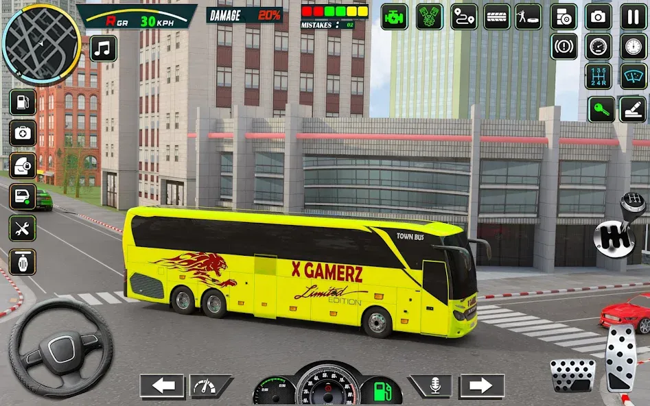 City Bus Simulator - Bus Drive  [МОД Много денег] Screenshot 5