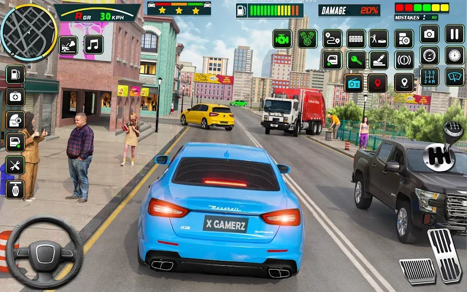 City Car Driving - Car Games (Сити Кар Драйвинг)  [МОД Много денег] Screenshot 3