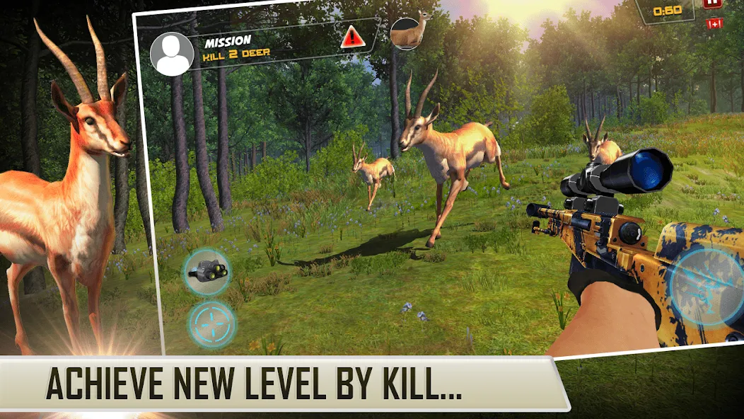 Dino Hunting Sniper Shooter 3D  [МОД Mega Pack] Screenshot 4