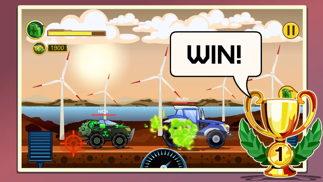 Mad Hill Racing: Bluetooth (Мад Хилл Рейсинг)  [МОД Menu] Screenshot 5
