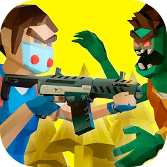 Скачать взлом Two Guys & Zombies 3D: Online  [МОД Много монет] - полная версия apk на Андроид