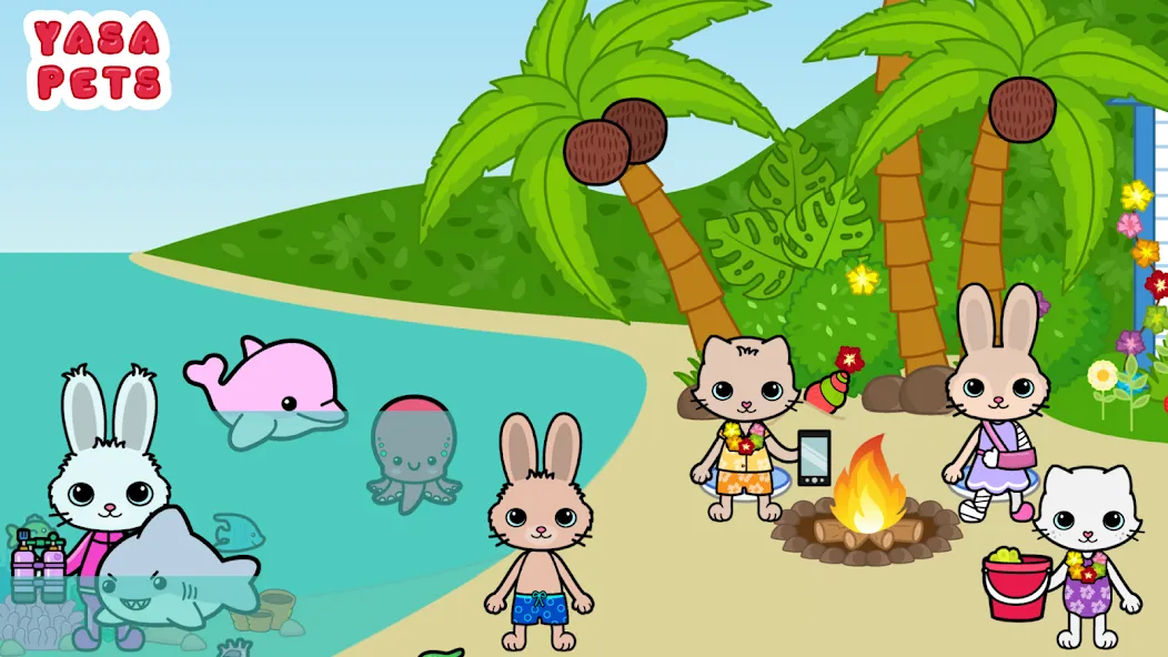 Yasa Pets Island (Яса Петс Айленд)  [МОД Unlimited Money] Screenshot 2