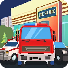 Скачать взлом Idle Rescue Tycoon (Айдл Рескью Тайкун)  [МОД Бесконечные монеты] - полная версия apk на Андроид