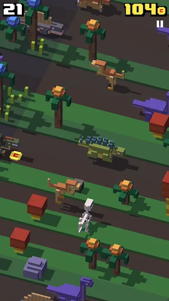 Crossy Road (Кросси Роуд)  [МОД Бесконечные деньги] Screenshot 5