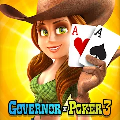 Скачать взлом Governor of Poker 3 - Texas  [МОД Бесконечные деньги] - последняя версия apk на Андроид