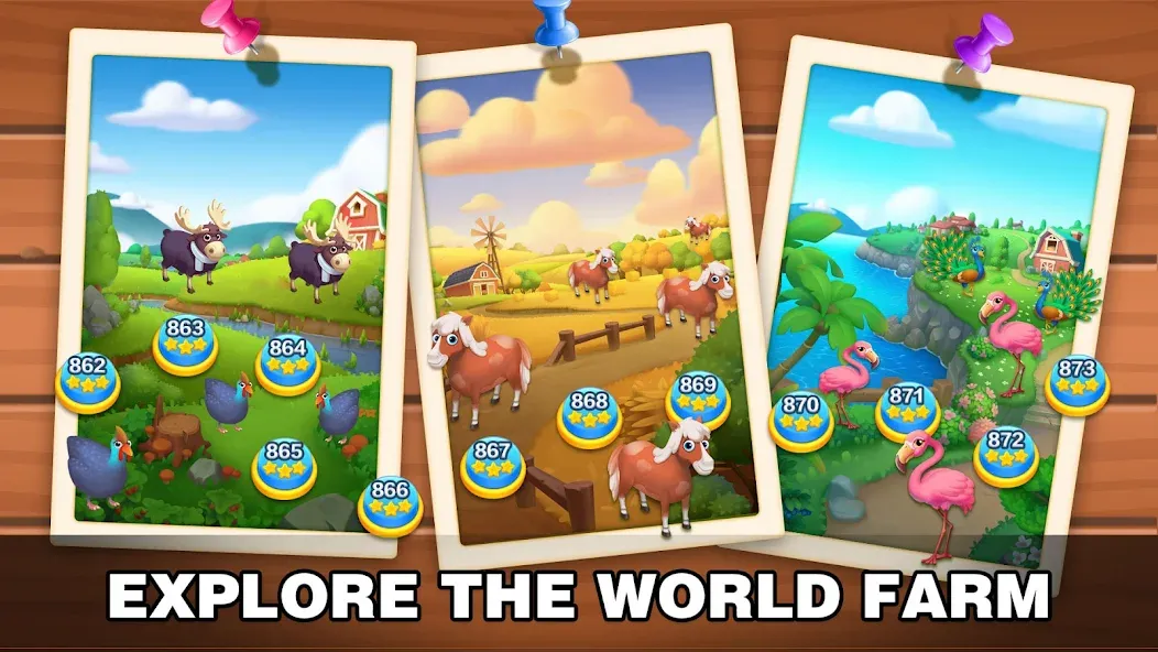 Solitaire Farm: Card Games (Соляр Фарм)  [МОД Все открыто] Screenshot 5