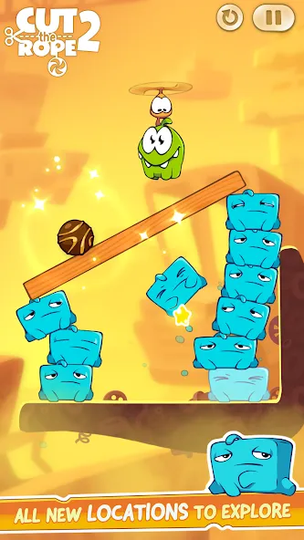 Cut the Rope 2 (Кат зе Роуп 2)  [МОД Бесконечные деньги] Screenshot 5