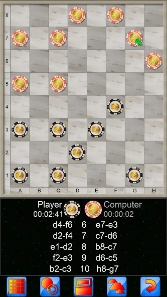 Checkers, draughts and dama  [МОД Unlocked] Screenshot 5