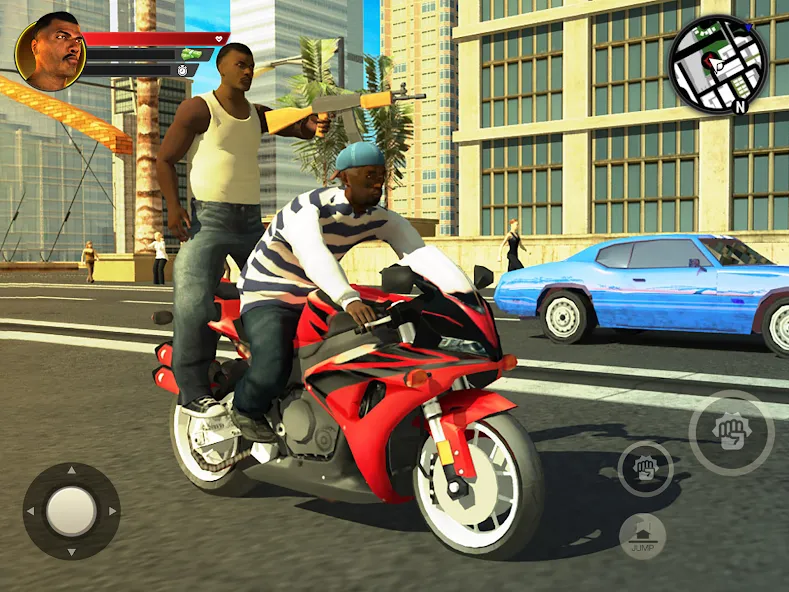 Mafia Crime: Cars & Gang Wars (Сан Андреас Авто Банды Войны)  [МОД Mega Pack] Screenshot 1