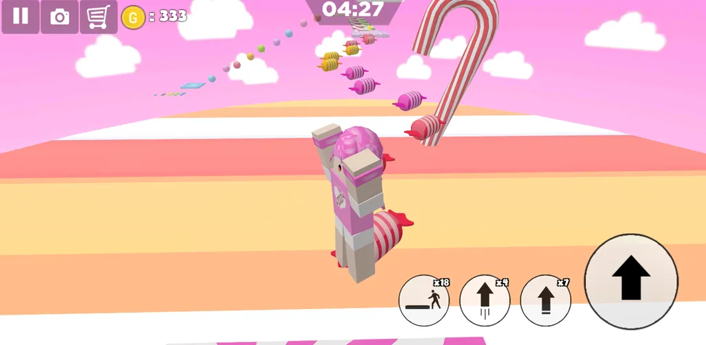 Candy Parkour Sweet girl (Кенди Паркур Свит грл)  [МОД Unlimited Money] Screenshot 5