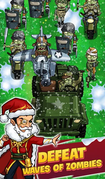 Zombie War Idle Defense Game (Зомби Война)  [МОД Все открыто] Screenshot 4