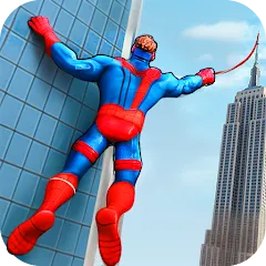 Взломанная Spider Hero:Super City Hero (пайдер Хиро)  [МОД Меню] - полная версия apk на Андроид