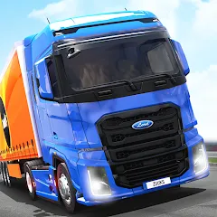 Скачать взломанную Truck Simulator : Europe  [МОД Menu] - стабильная версия apk на Андроид