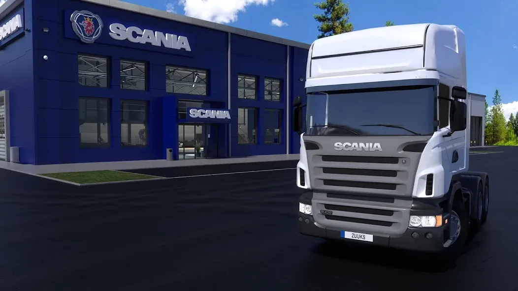 Truck Simulator : Ultimate (Трак Симулятор)  [МОД Unlimited Money] Screenshot 1