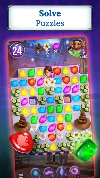 Harry Potter: Puzzles & Spells  [МОД Unlocked] Screenshot 1