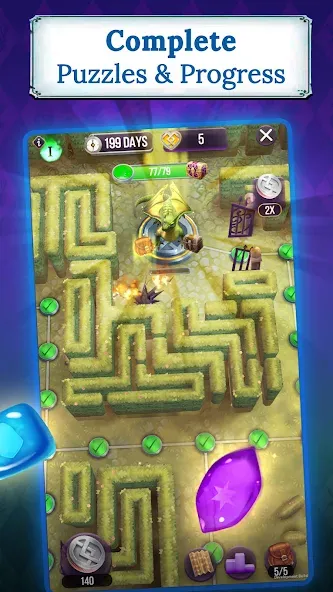 Harry Potter: Puzzles & Spells  [МОД Unlocked] Screenshot 5