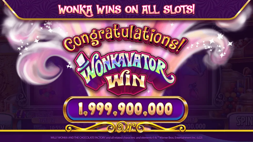 Willy Wonka Vegas Casino Slots (Вилли Вонка Вегас Казино Слоты)  [МОД Все открыто] Screenshot 1