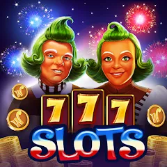 Взломанная Willy Wonka Vegas Casino Slots (Вилли Вонка Вегас Казино Слоты)  [МОД Все открыто] - стабильная версия apk на Андроид