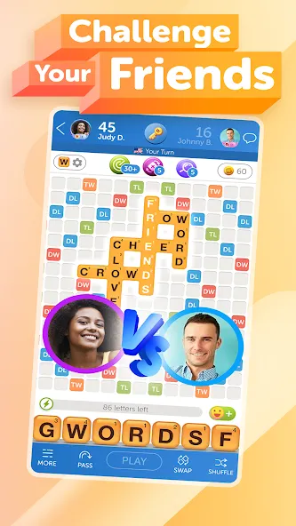 Words With Friends 2 Word Game (Вордс вит Френдс 2 Классик)  [МОД Menu] Screenshot 2