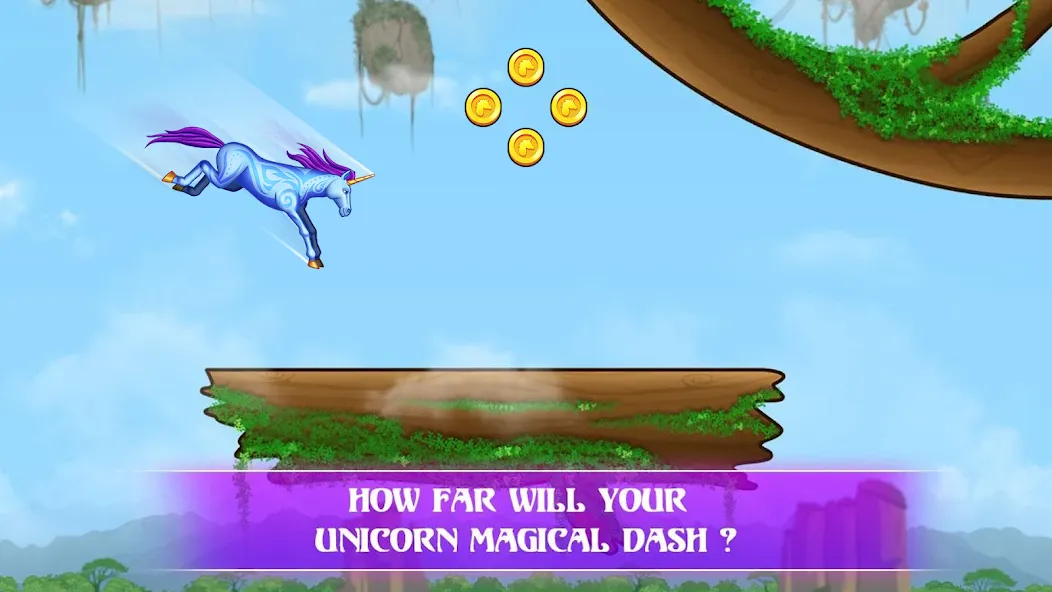 Unicorn Dash: Magical Run (Юникорн Дэш)  [МОД Unlimited Money] Screenshot 2