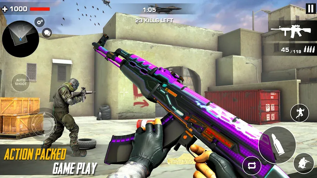 Cover Strike Ops FPS Gun Games  [МОД Все открыто] Screenshot 3